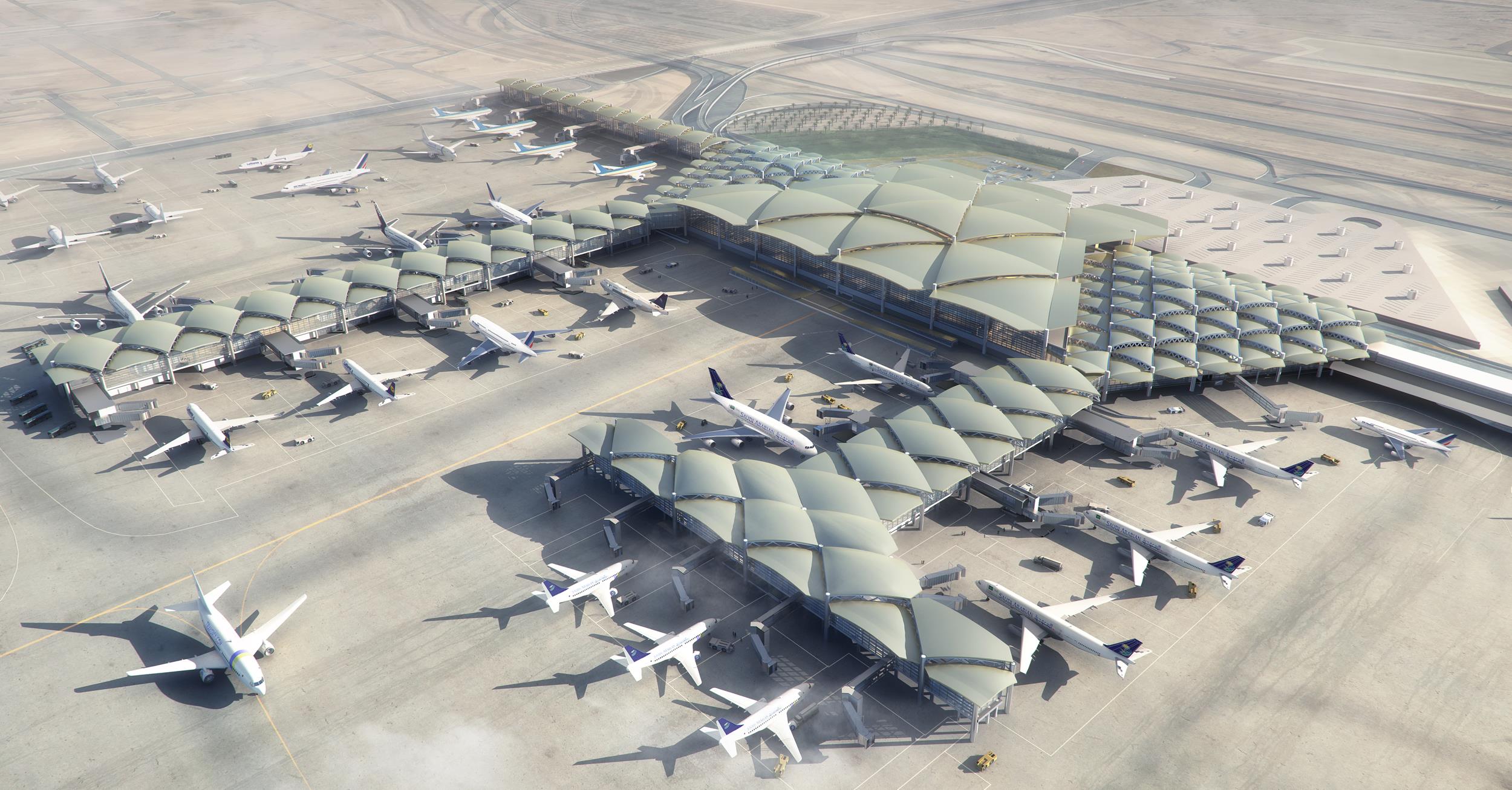 RIYADH KING KHALED INTERNATIONAL AIRPORT T1-2 TERMINALS